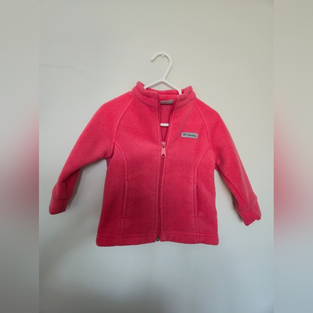 Toddler girls columbia jacket size 12/18 months